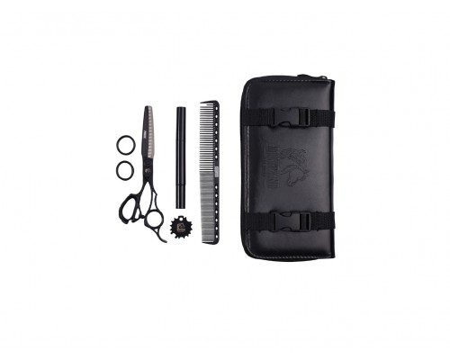 Ножницы филировочные Mustang Premium PRIDE NPR011 Черный 6,0 дюйм
