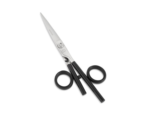 Ножницы прямые Mustang Premium NPR-012 Черный 5,5 дюймов Ножницы прямые Mustang Premium NPR-012 Черный 5,5 дюймов
