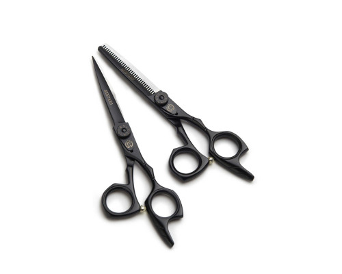 Набор ножниц Mustang Professional NP-01 Чёрный 5,5 дюйм Набор ножниц Mustang Professional NP-01 Чёрный 5,5 дюйм