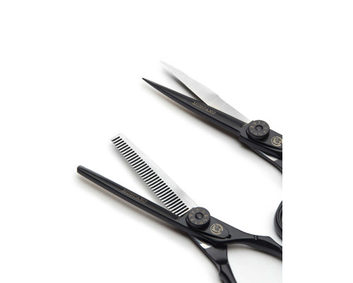 Набор ножниц Mustang Professional NP-01 Чёрный 5,5 дюйм Набор ножниц Mustang Professional NP-01 Чёрный 5,5 дюйм