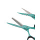 Набор ножниц Mustang Professional NP-07 Бирюзовый 5,5 дюйм