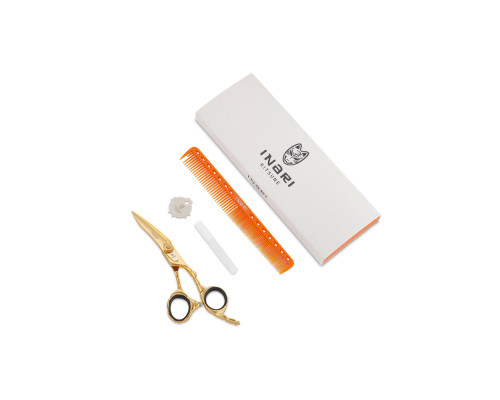 Ножницы прямые INARI IS-32 Золотой 5,5 дюймов