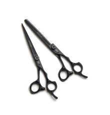 Набор ножниц Mustang Professional NP-02 Чёрный 7,0 дюйм