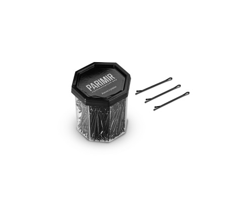 Невидимки прямые Parimir PRHI02 250 шт 60 мм Черный Невидимки прямые Parimir PRHI02 250 шт 60 мм Черный
