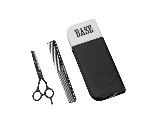 Ножницы филировочные Mustang Base NB-05 Чёрный 5,5 дюйм Ножницы филировочные Mustang Base NB-05 Чёрный 5,5 дюйм
