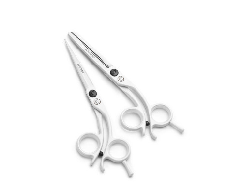 Набор ножниц Mustang Professional NP-06 Белый 5,5 дюйм Набор ножниц Mustang Professional NP-06 Белый 5,5 дюйм