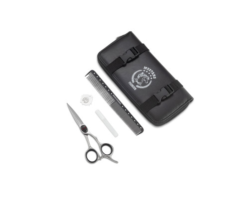 Ножницы прямые Mustang Premium NPR-013 Серебристый 5,5 дюймов Ножницы прямые Mustang Premium NPR-013 Серебристый 5,5 дюймов