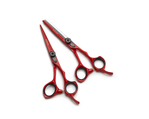 Набор ножниц Mustang Professional NP-02 Красный 6,0 дюйм Набор ножниц Mustang Professional NP-02 Красный 6,0 дюйм