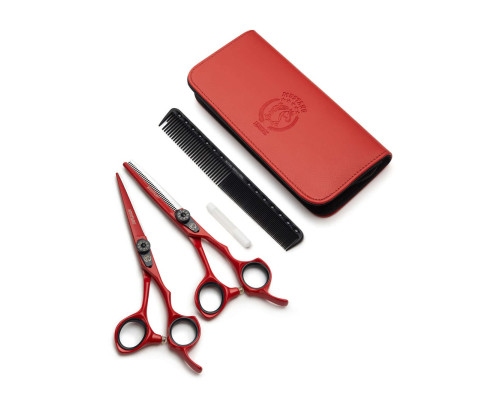 Набор ножниц Mustang Professional NP-02 Красный 6,0 дюйм Набор ножниц Mustang Professional NP-02 Красный 6,0 дюйм