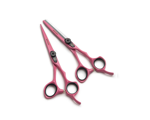 Набор ножниц Mustang Professional NP-02 Розовый 6,0 дюйм Набор ножниц Mustang Professional NP-02 Розовый 6,0 дюйм